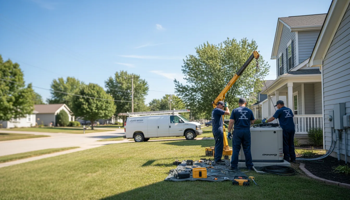 Generator Installation in Saint Clair, MO near me